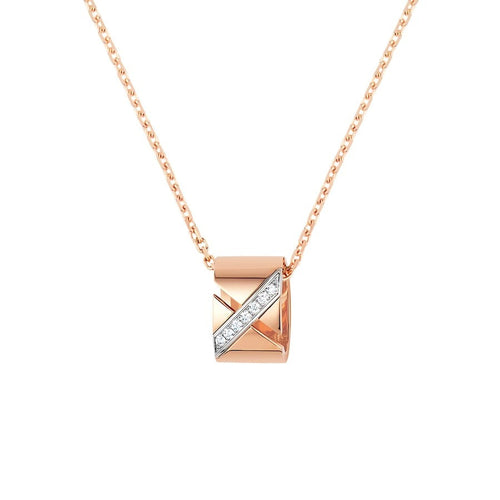 [Avelora]LIENS EVIDENCE DIAMOND NECKLACE