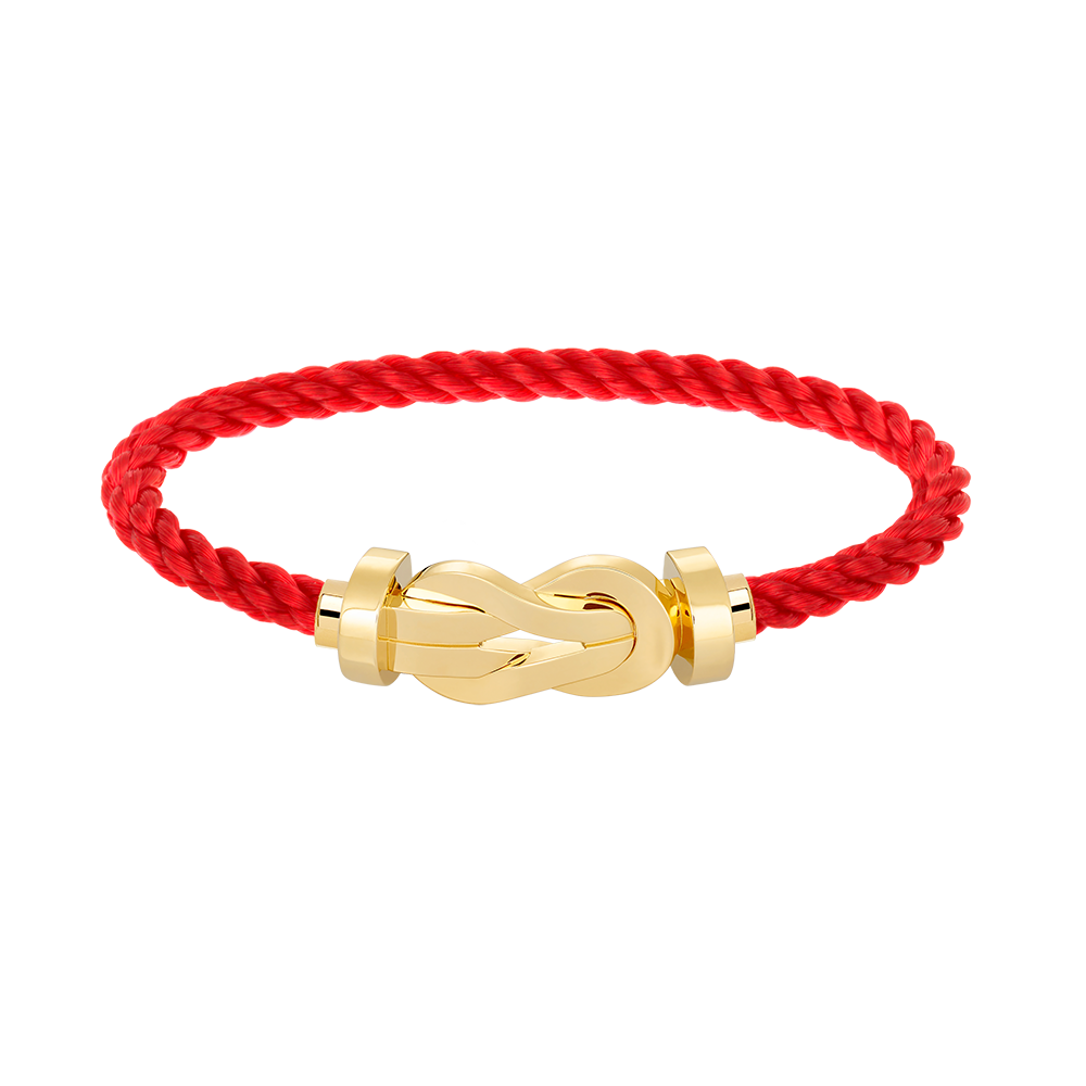 [Avelora Jewelry ]CHANCE LARGE 8 FIGURE BUCKLE NO DIAMOND BRACELET GOLD