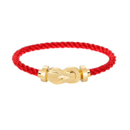 [Avelora]LARGE 8-FIGURE BUCKLE BRACELET - GOLD