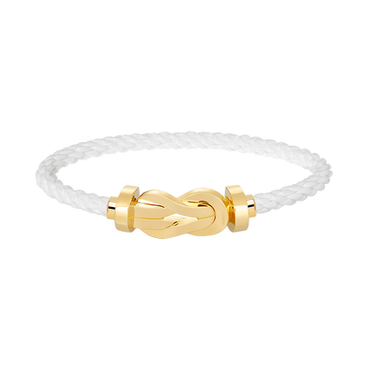 [Avelora]LARGE 8-FIGURE BUCKLE BRACELET - GOLD