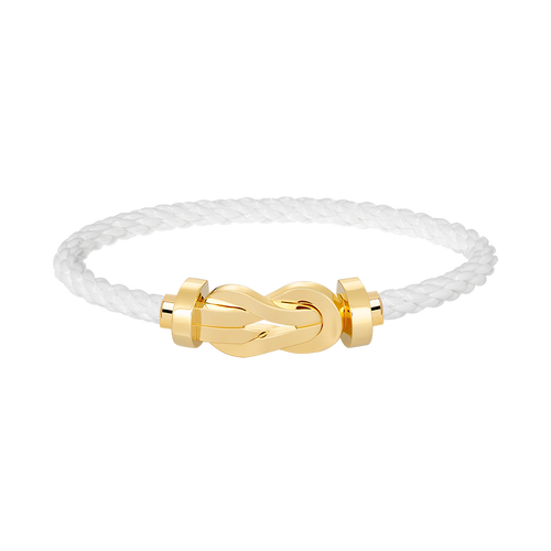 [Avelora]LARGE 8-FIGURE BUCKLE BRACELET - GOLD