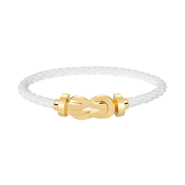 [Avelora Jewelry ]CHANCE LARGE 8 FIGURE BUCKLE NO DIAMOND BRACELET GOLD
