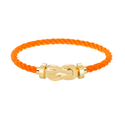 [Avelora]LARGE 8-FIGURE BUCKLE BRACELET - GOLD