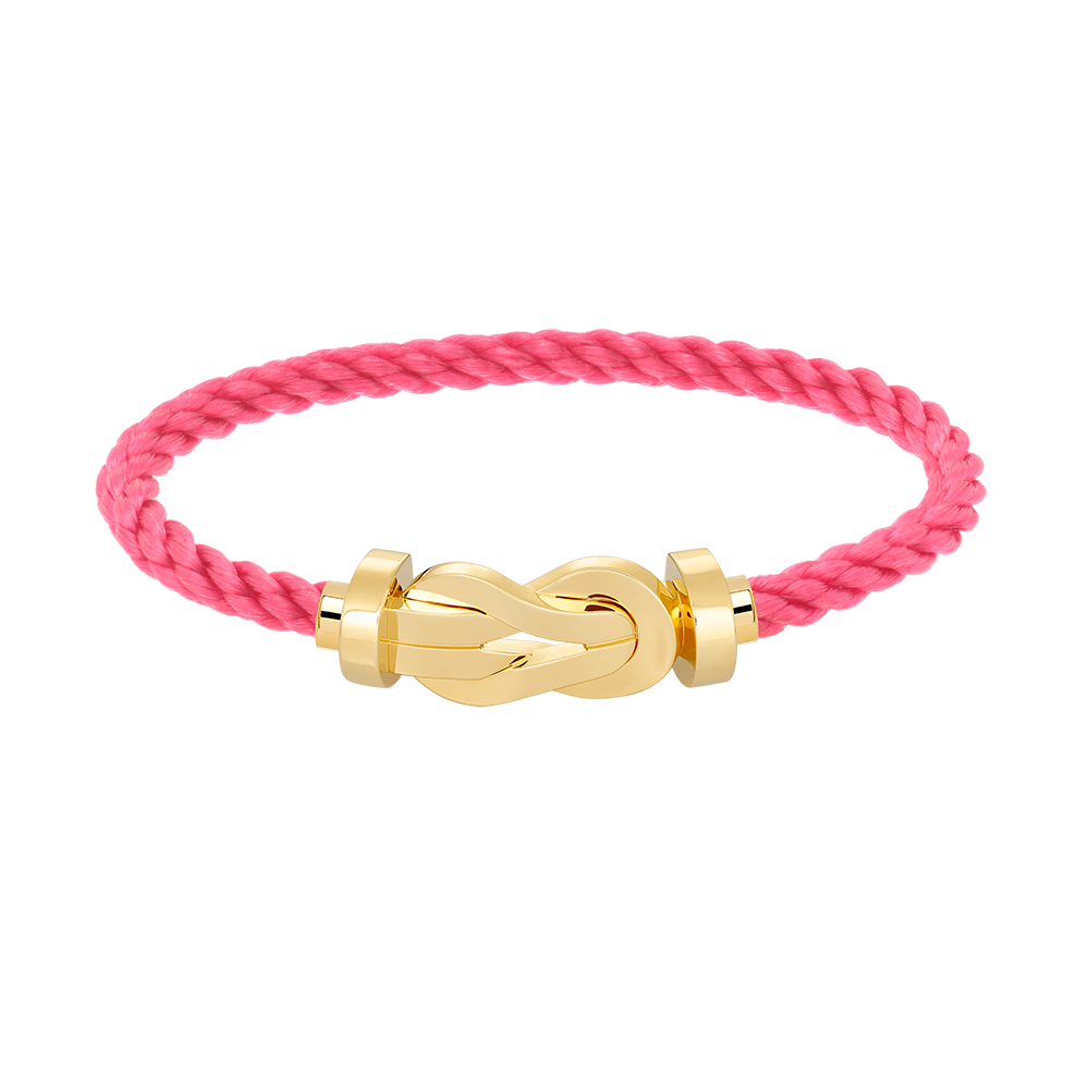 [Avelora Jewelry ]CHANCE LARGE 8 FIGURE BUCKLE NO DIAMOND BRACELET GOLD