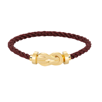 [Avelora]LARGE 8-FIGURE BUCKLE BRACELET - GOLD