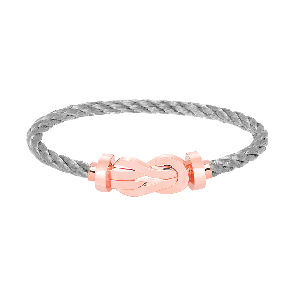 [Avelora]LARGE 8-FIGURE BUCKLE BRACELET - ROSE GOLD