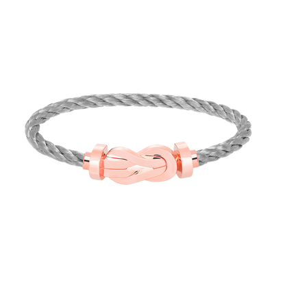 [Avelora]LARGE 8-FIGURE BUCKLE BRACELET - ROSE GOLD