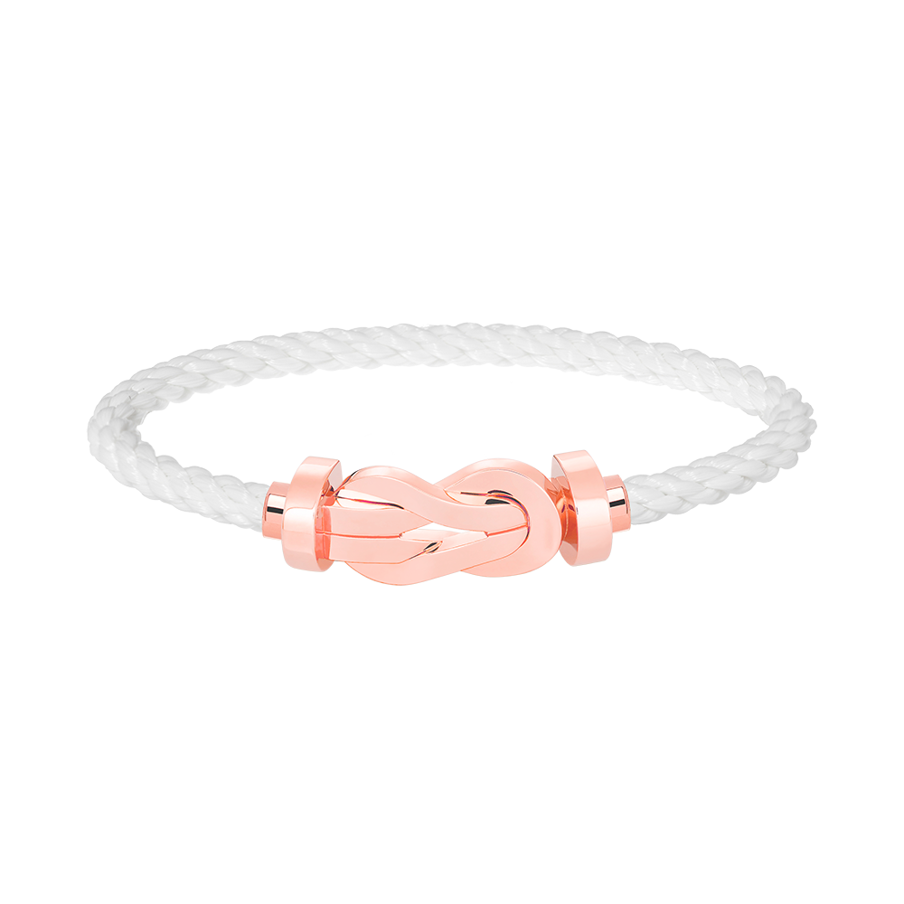 [Avelora]LARGE 8-FIGURE BUCKLE BRACELET - ROSE GOLD