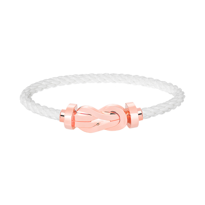 [Avelora]LARGE 8-FIGURE BUCKLE BRACELET - ROSE GOLD