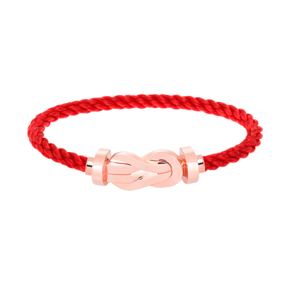 [Avelora]LARGE 8-FIGURE BUCKLE BRACELET - ROSE GOLD