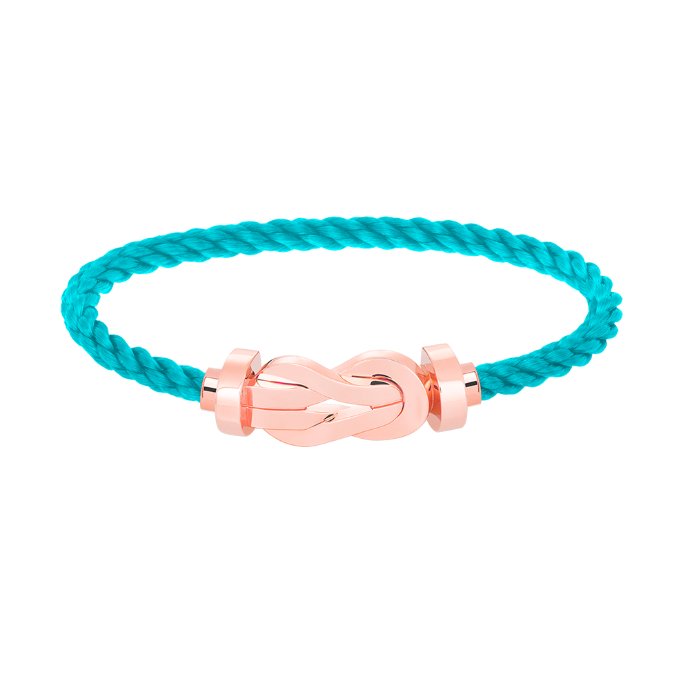 [Avelora Jewelry ]CHANCE LARGE 8 FIGURE BUCKLE NO DIAMOND BRACELET ROSE GOLD