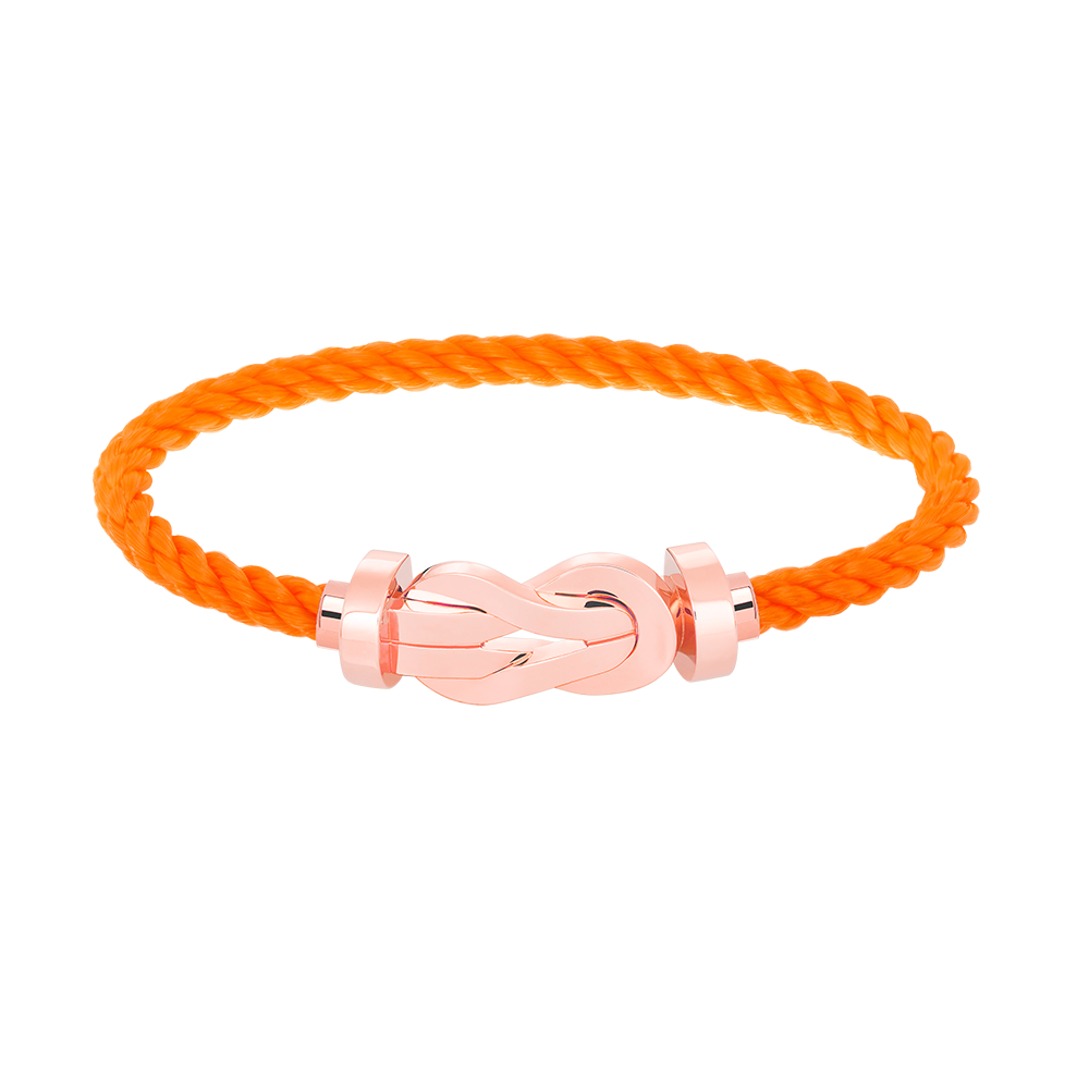 [Avelora]LARGE 8-FIGURE BUCKLE BRACELET - ROSE GOLD
