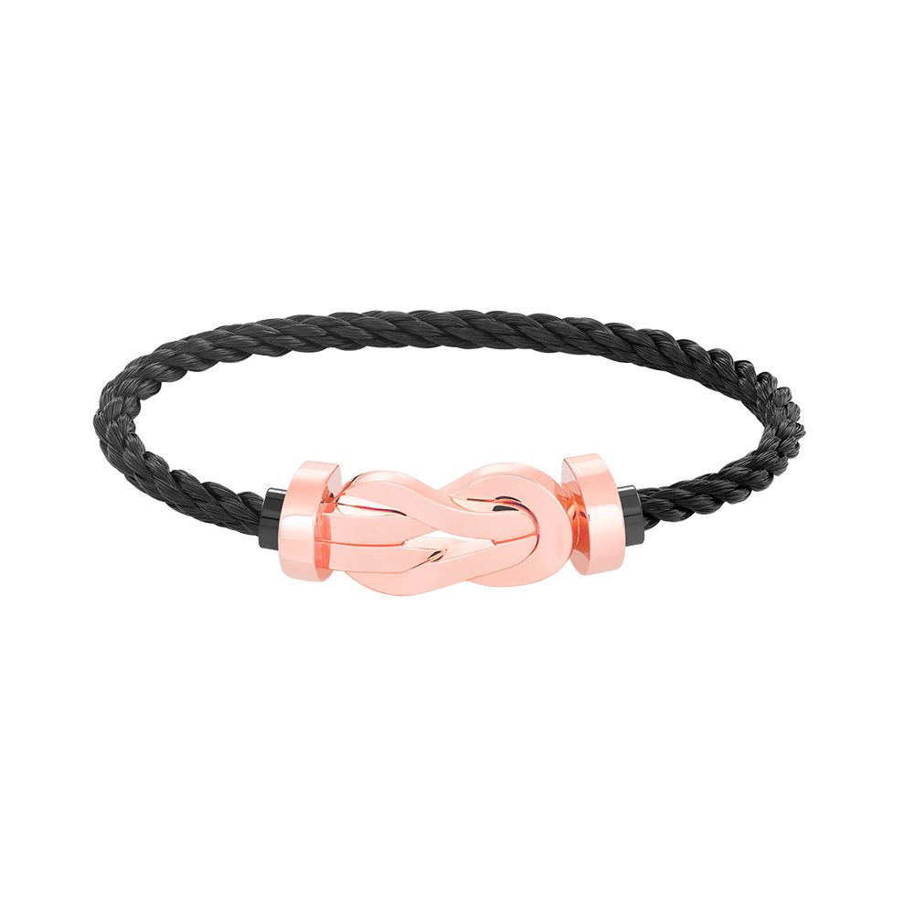 [Avelora]LARGE 8-FIGURE BUCKLE BRACELET - ROSE GOLD