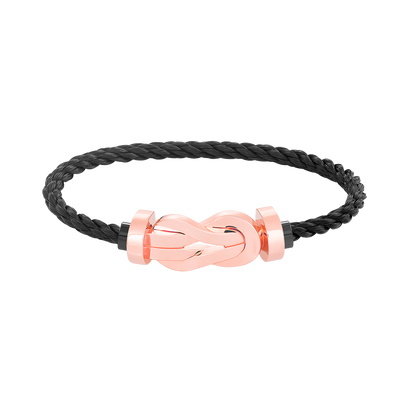 [Avelora]LARGE 8-FIGURE BUCKLE BRACELET - ROSE GOLD