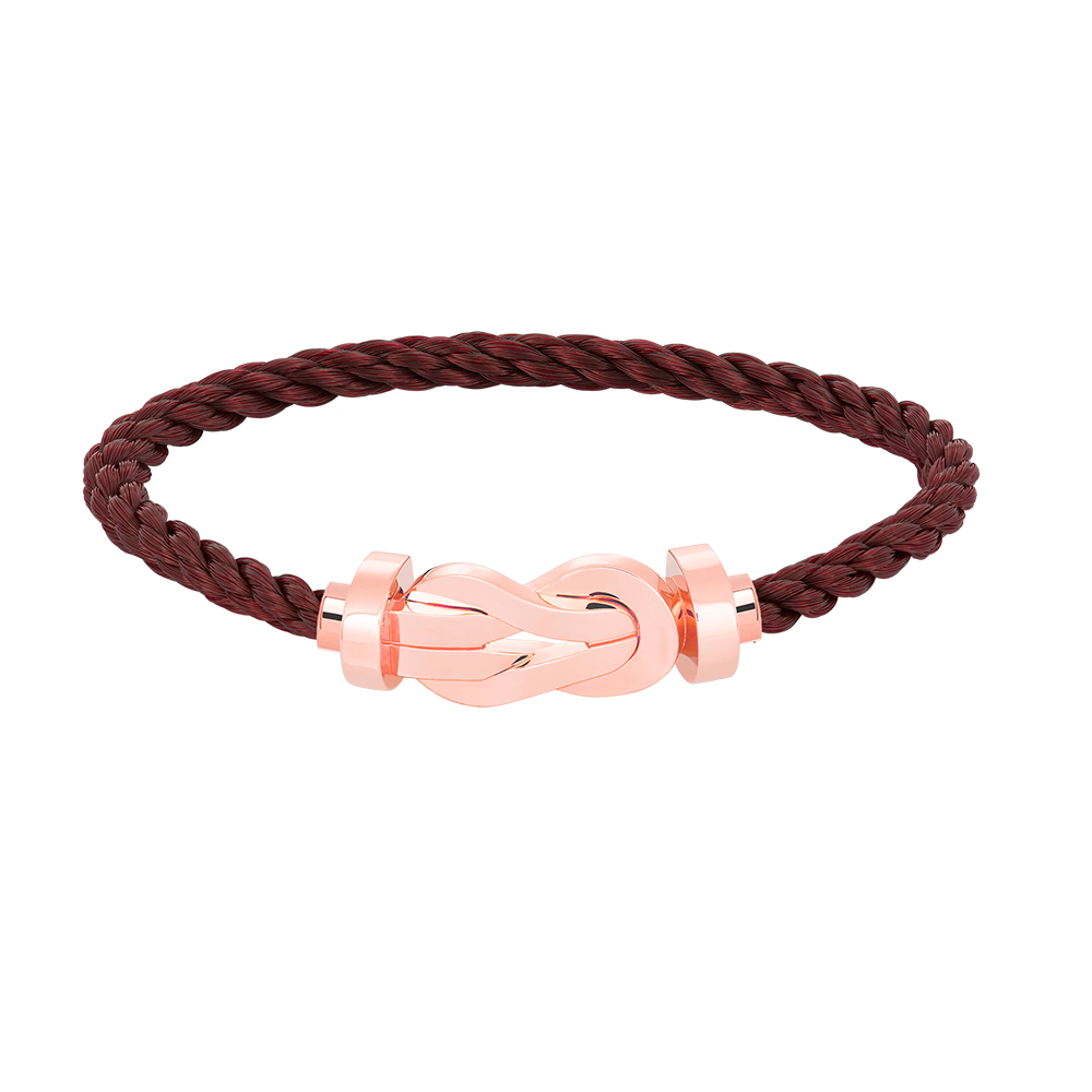 [Avelora]LARGE 8-FIGURE BUCKLE BRACELET - ROSE GOLD
