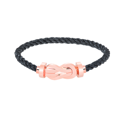 [Avelora]LARGE 8-FIGURE BUCKLE BRACELET - ROSE GOLD