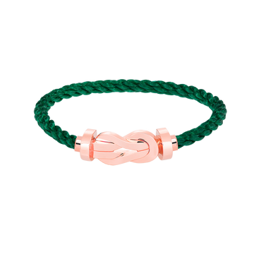 [Avelora Jewelry ]CHANCE LARGE 8 FIGURE BUCKLE NO DIAMOND BRACELET ROSE GOLD