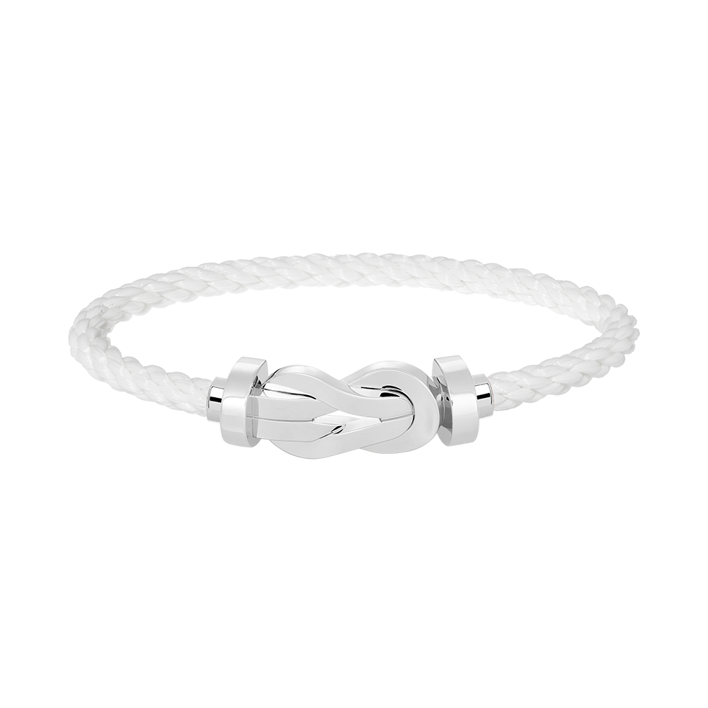 [Avelora Jewelry ]CHANCE LARGE 8 FIGURE BUCKLE NO DIAMOND BRACELET SILVER