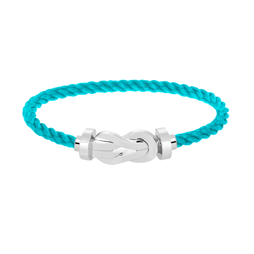 [Avelora Jewelry ]CHANCE LARGE 8 FIGURE BUCKLE NO DIAMOND BRACELET SILVER