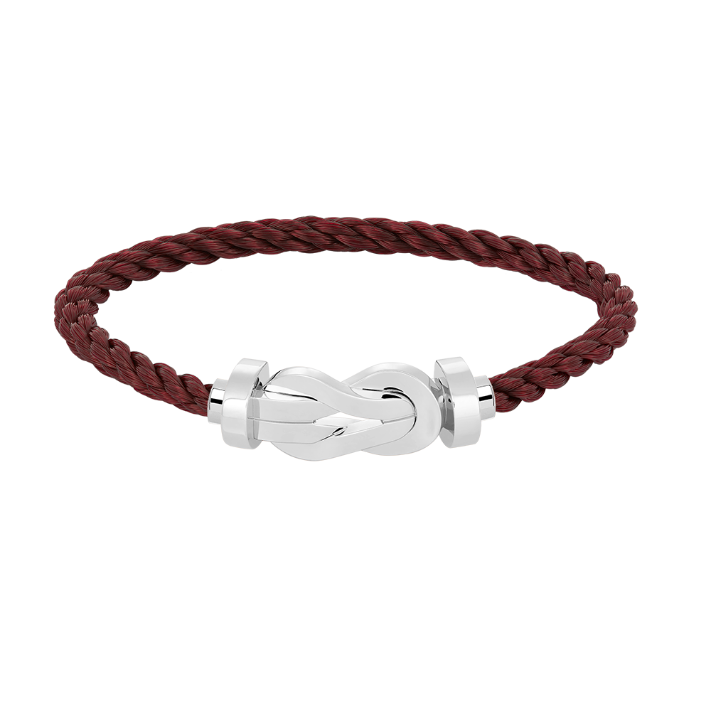 [Avelora Jewelry ]CHANCE LARGE 8 FIGURE BUCKLE NO DIAMOND BRACELET SILVER