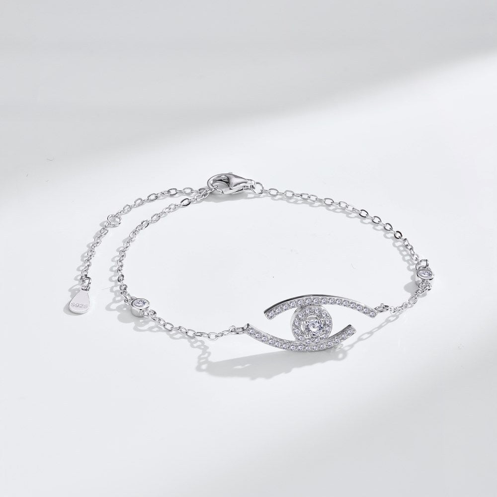 [Avelora Jewelry]Lucky Eye Pave-Set Diamond Bracelet