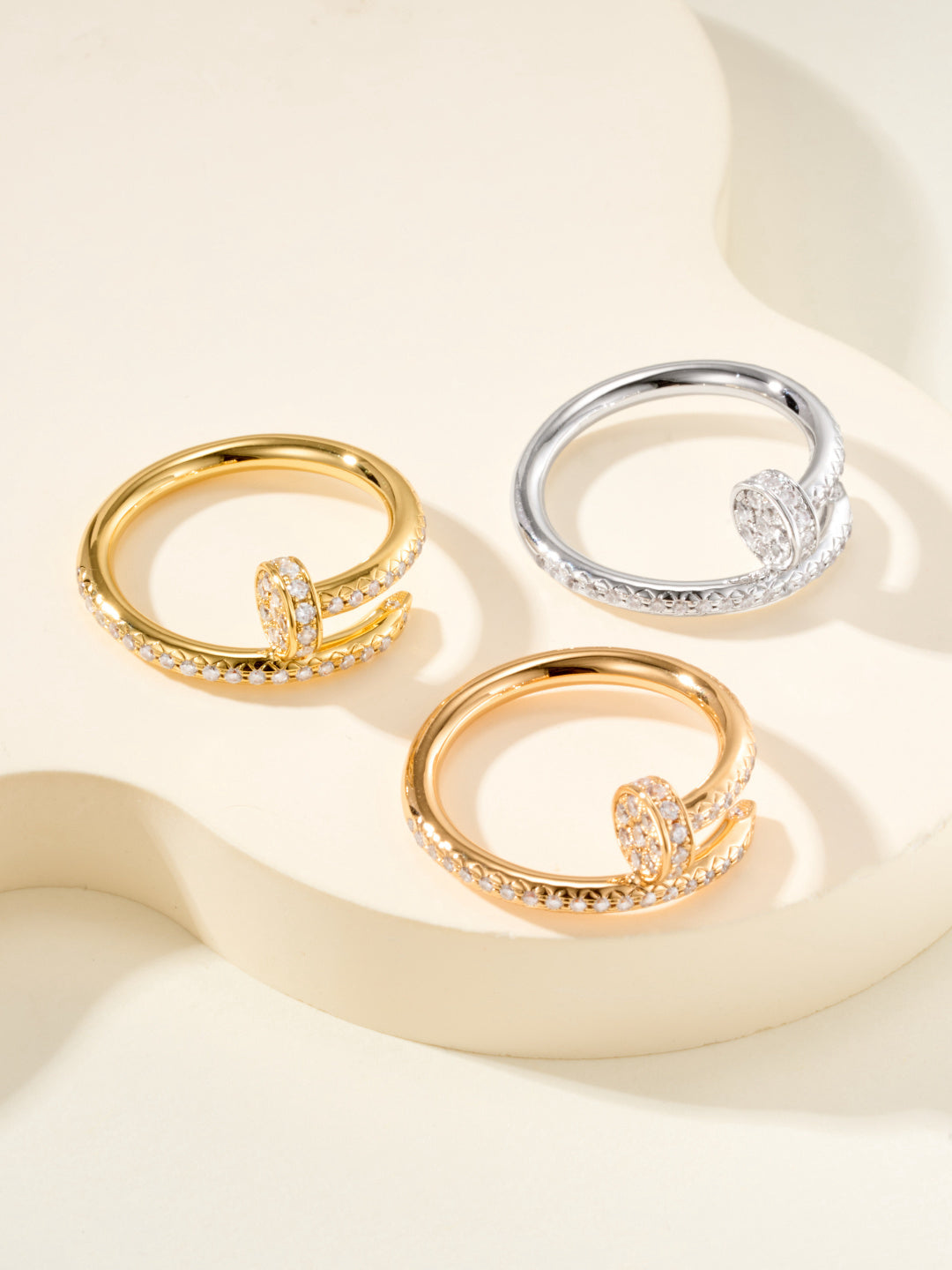 [Avelora Jewelry ]JUSTE RING 1.8MM SILVER DIAMONDS