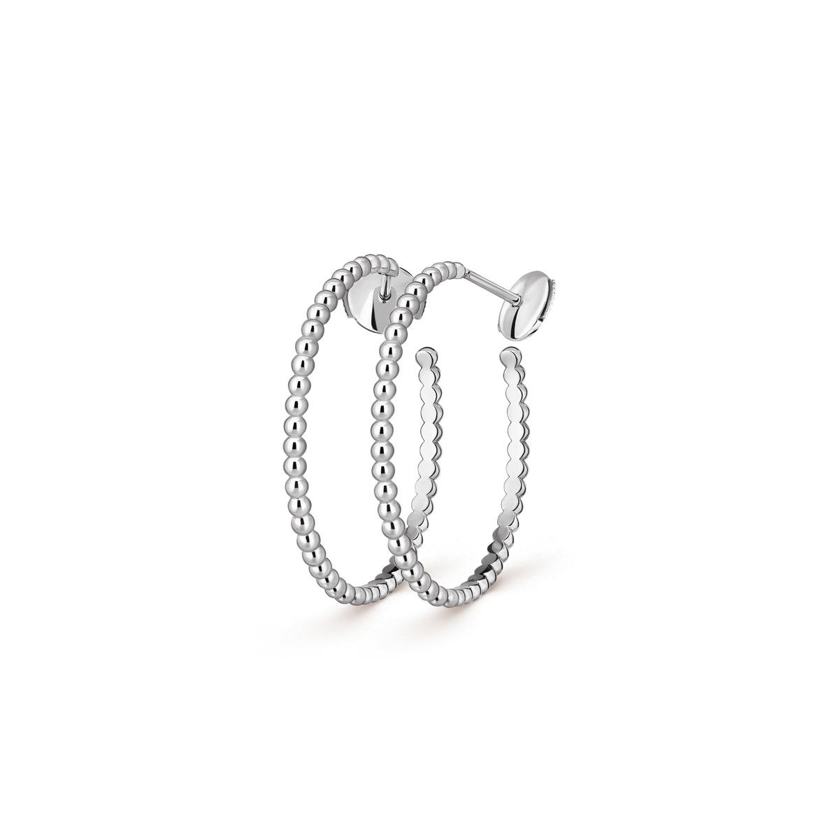 [Avelora Jewelry] SMOOTH BEAD STUD EARRINGS