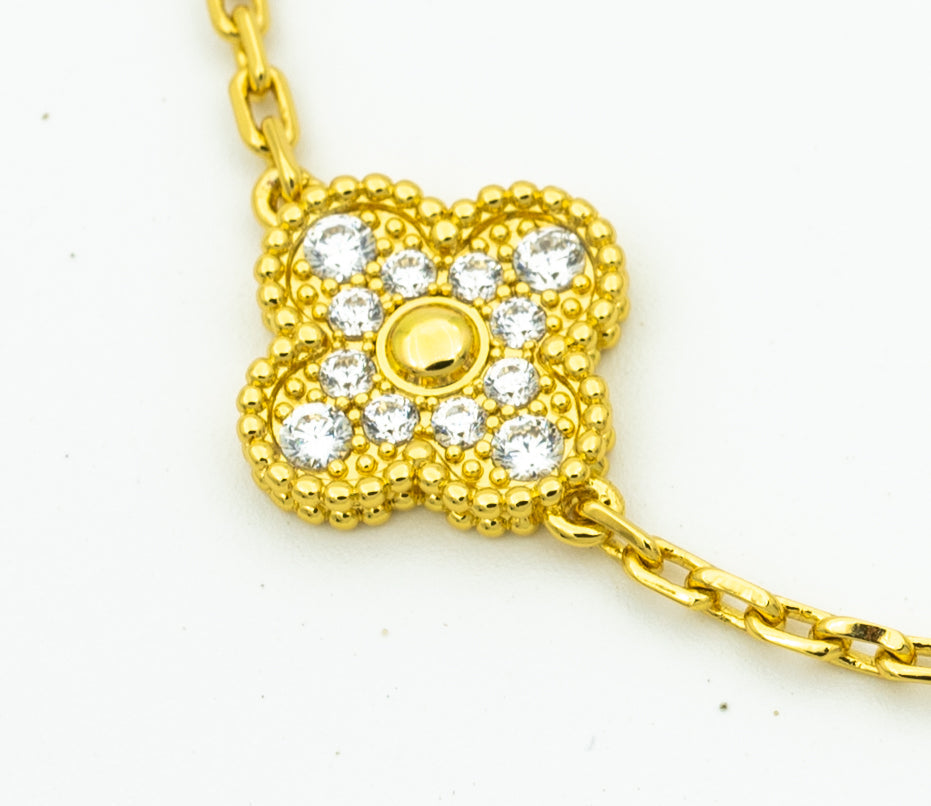 [Avelora Jewelry ] CLOVER 5 MOTIF LASER BRACELET COLLECTION