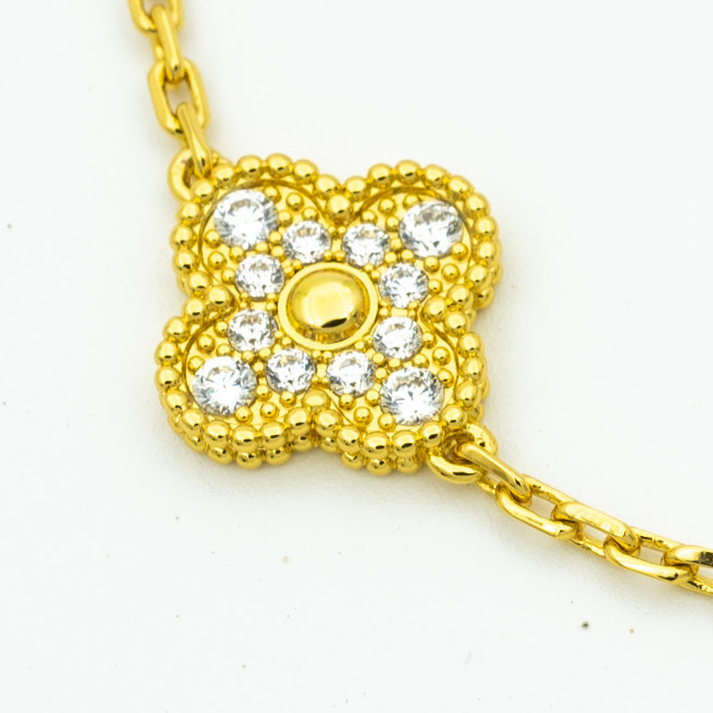 [Avelora Jewelry ] CLOVER 5 MOTIF LASER BRACELET COLLECTION