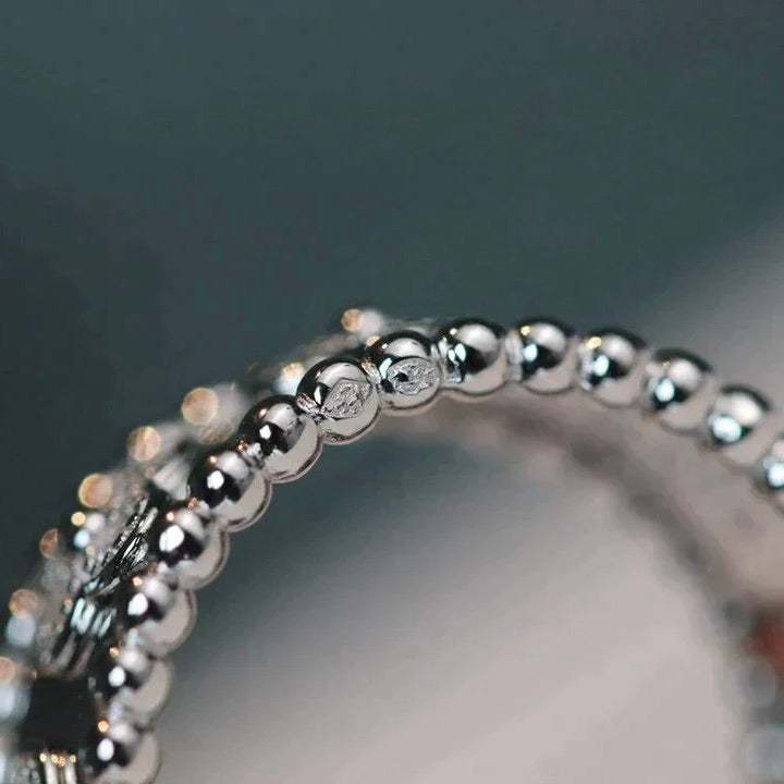 [Avelora Jewelry ]CLOVER KALEIDOSCOPE RING 10MM