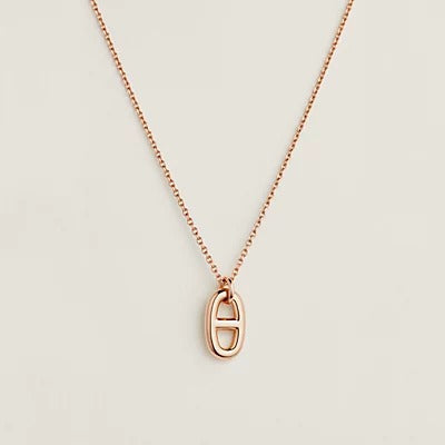 [Avelora Jewelry ]HM PIG NOSE NECKLACE
