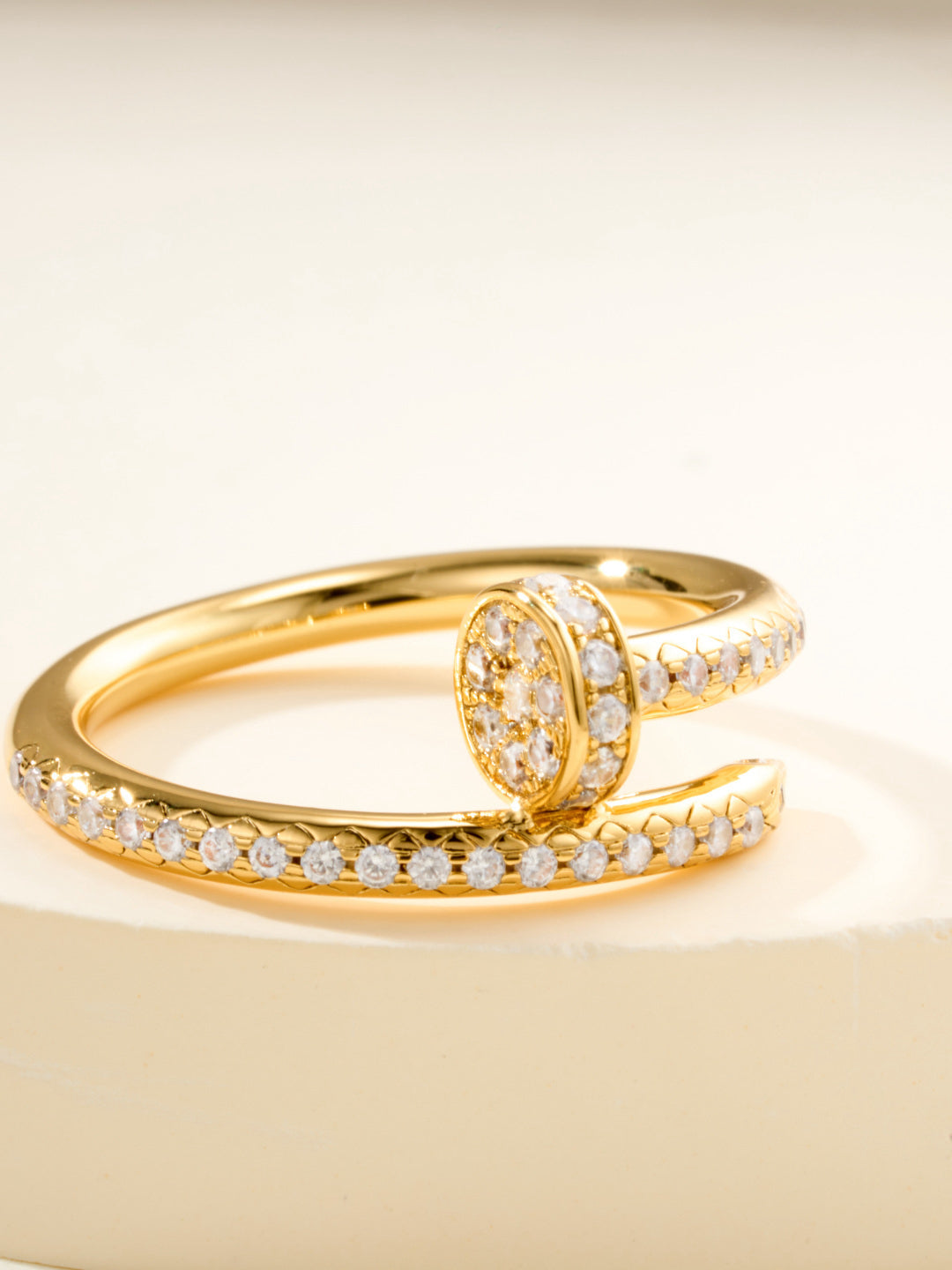 [Avelora Jewelry ]JUSTE RING 1.8MM SILVER DIAMONDS