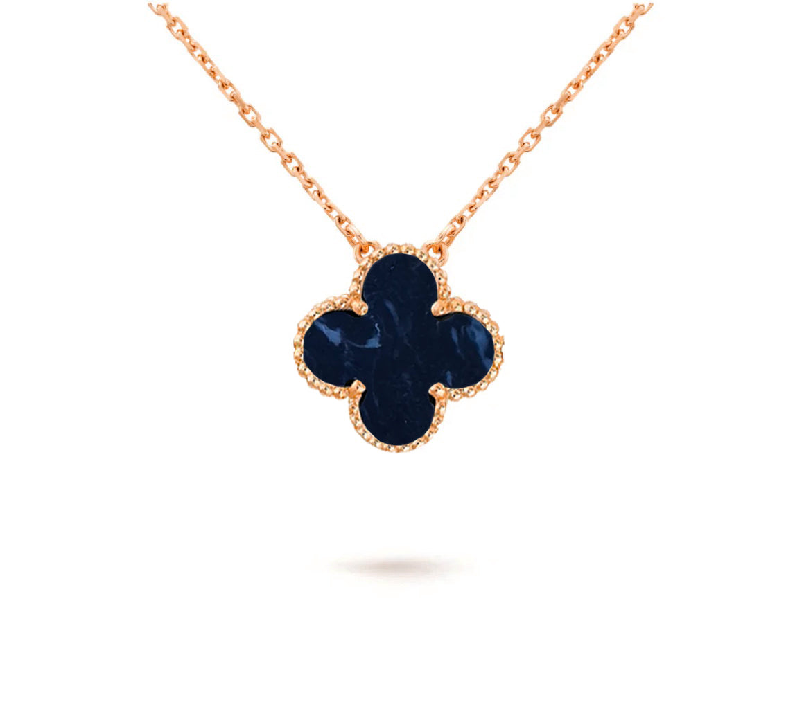 [Avelora]15MM CLOVER FLOWER PENDANT NECKLACE COLLECTION