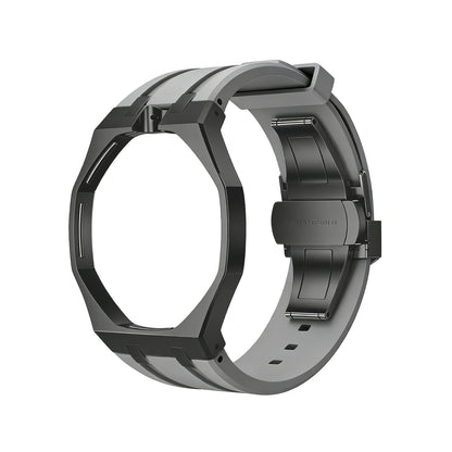 [Avelora]OAK POP BLACK STEEL CASE & SILICONE STRAP