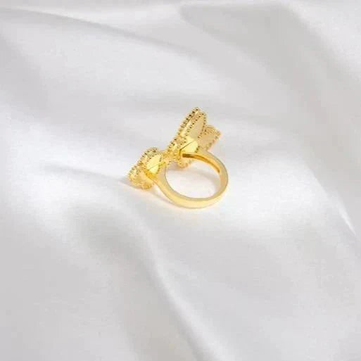 [Avelora Jewelry ]LUCKY BETWEEN THE FINGER RING