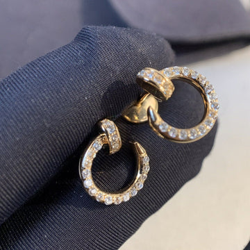 [Avelora Jewelry ]JUSTE EARRINGS GOLD DIAMONDS
