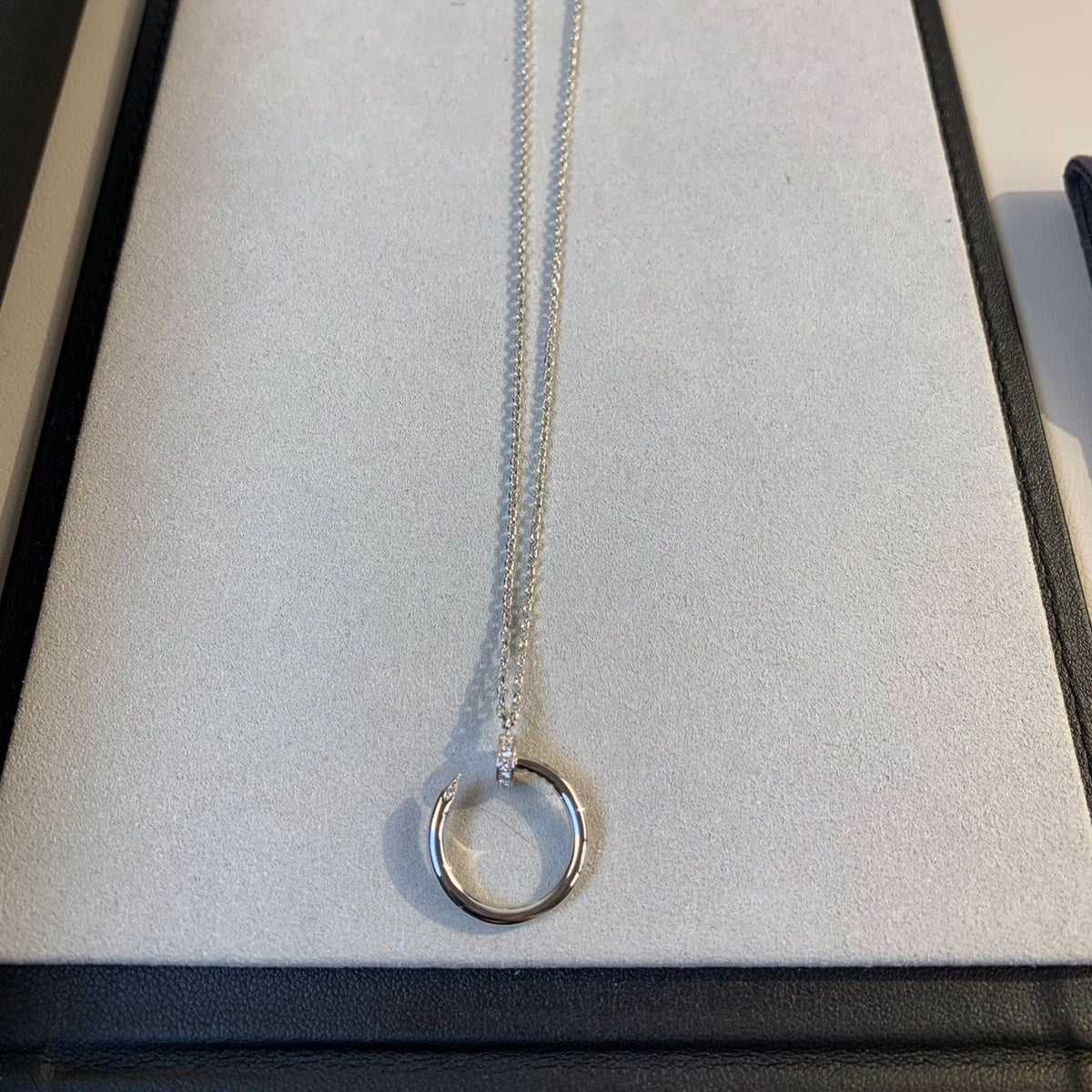 [Avelora Jewelry ]JUSTE NECKLACE SILVER