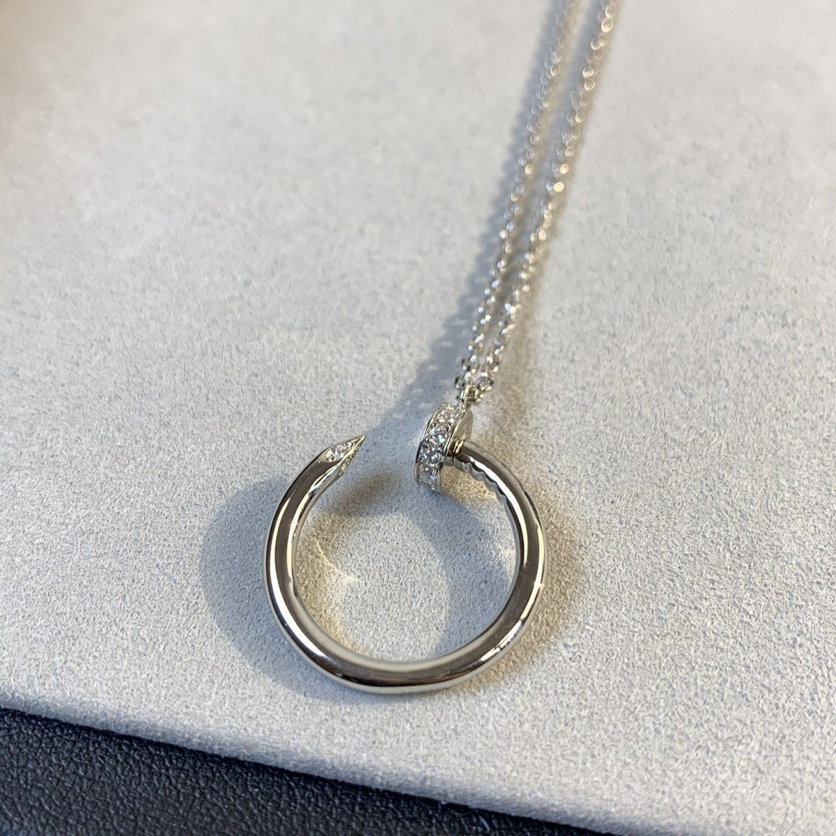 [Avelora Jewelry ]JUSTE NECKLACE SILVER