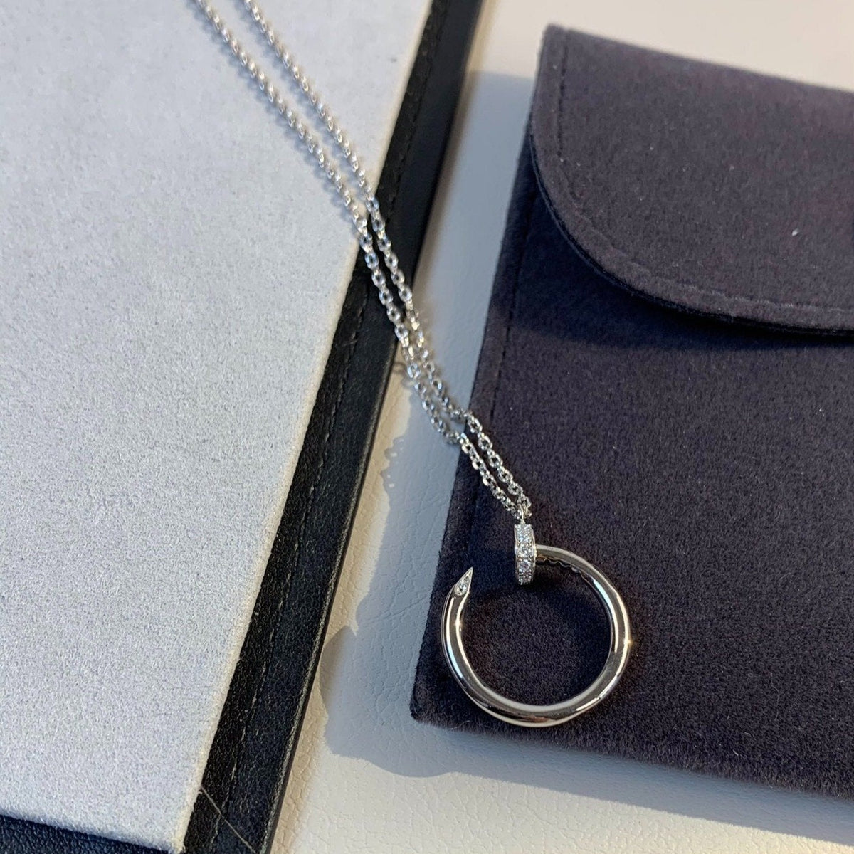 [Avelora Jewelry ]JUSTE NECKLACE SILVER