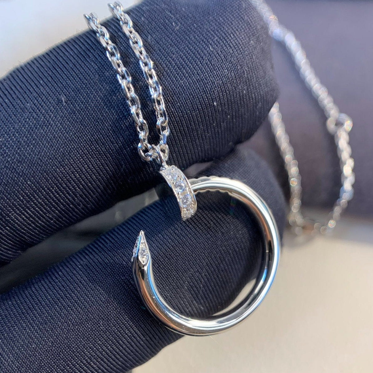 [Avelora Jewelry ]JUSTE NECKLACE SILVER