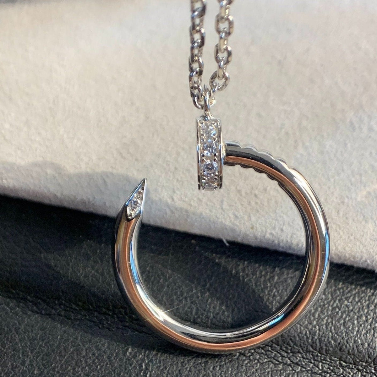 [Avelora Jewelry ]JUSTE NECKLACE SILVER