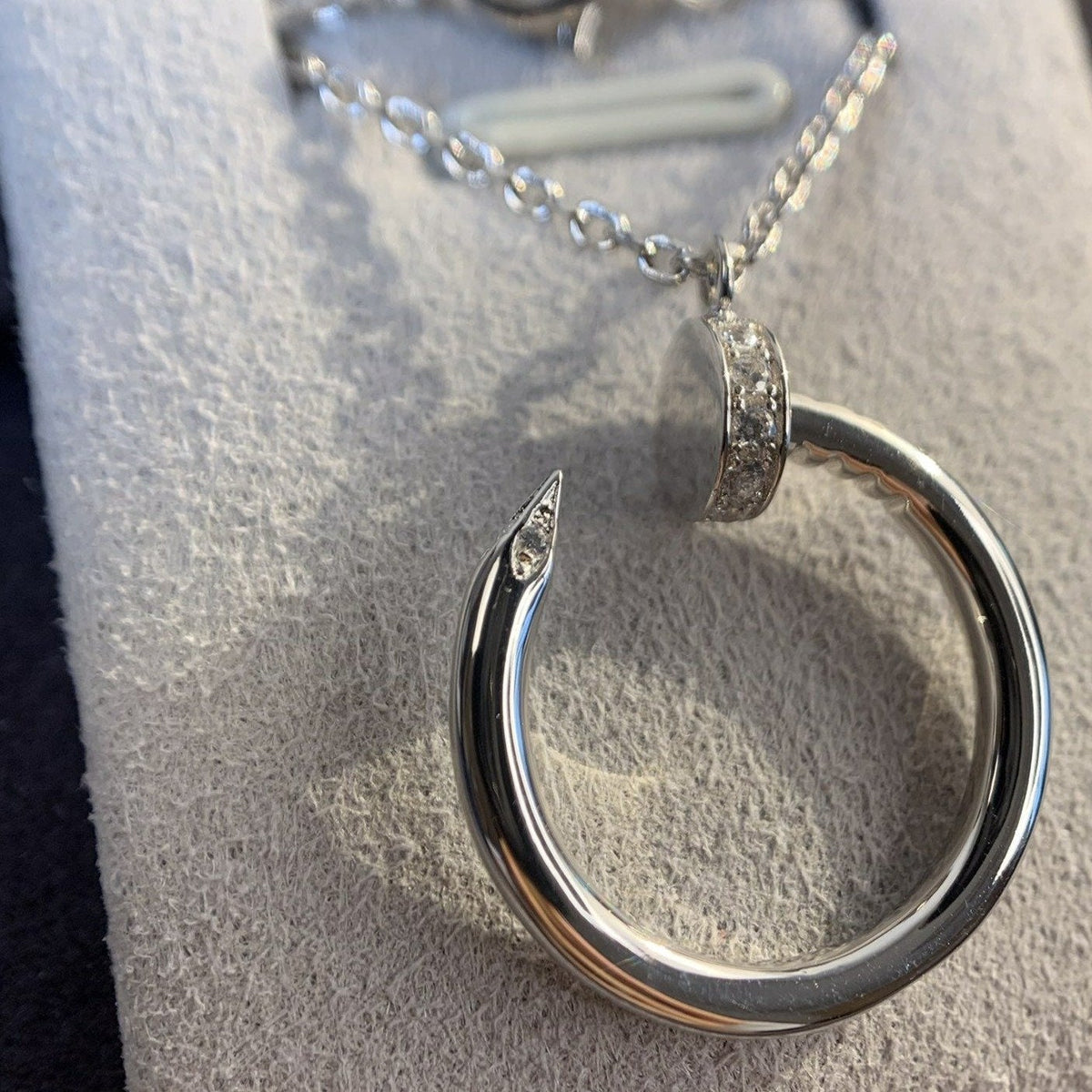[Avelora Jewelry ]JUSTE NECKLACE SILVER