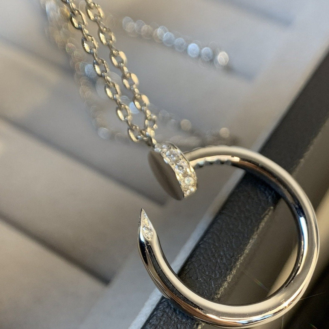 [Avelora Jewelry ]JUSTE NECKLACE SILVER