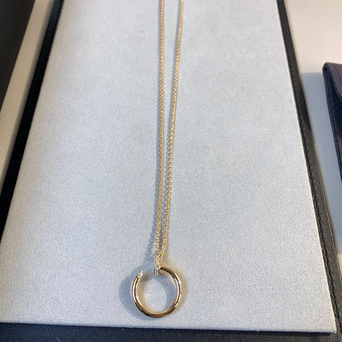 [Avelora Jewelry ]JUSTE NECKLACE PINK GOLD