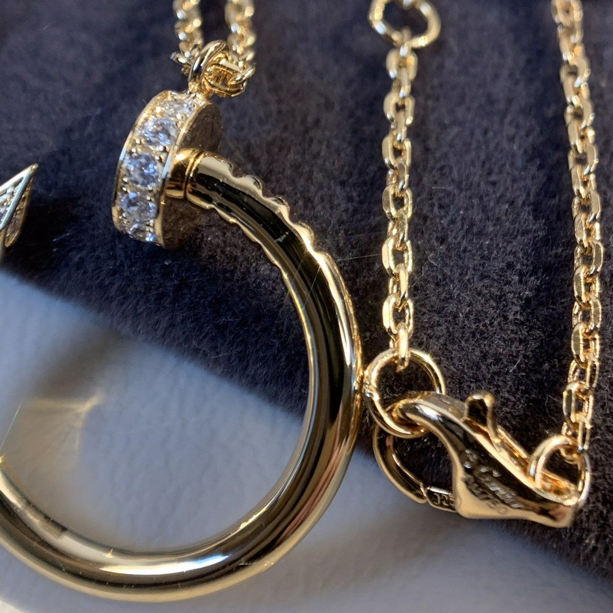 [Avelora Jewelry ]JUSTE NECKLACE PINK GOLD