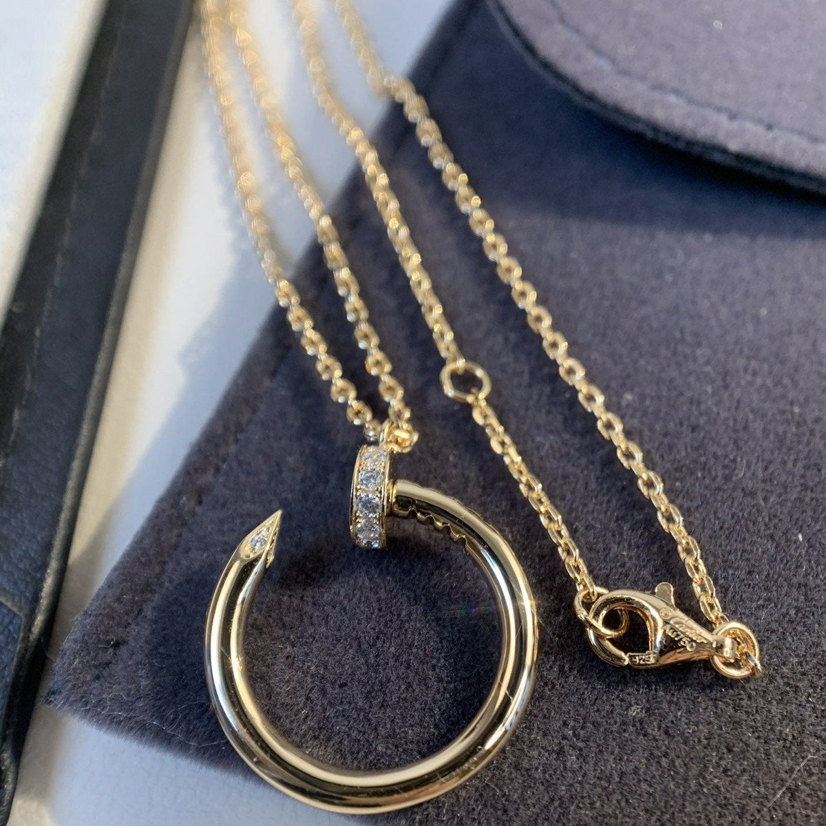 [Avelora Jewelry ]JUSTE NECKLACE PINK GOLD
