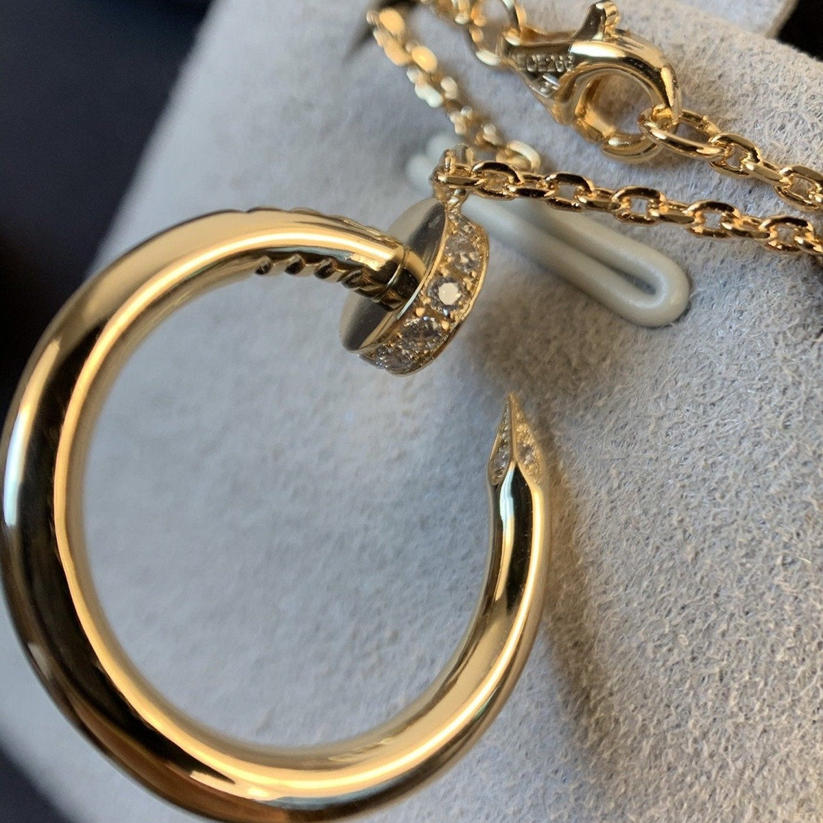 [Avelora Jewelry ]JUSTE NECKLACE PINK GOLD