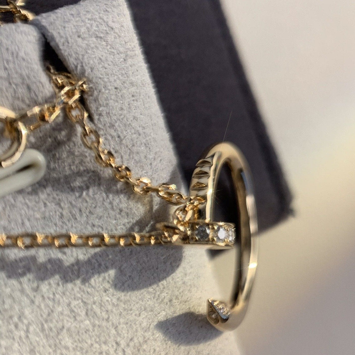 [Avelora Jewelry ]JUSTE NECKLACE PINK GOLD