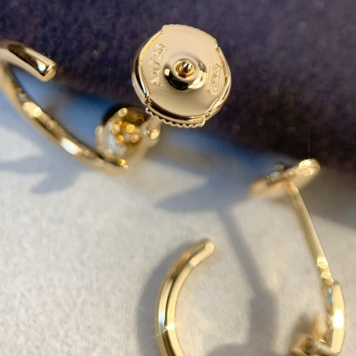[Avelora Jewelry ]JUSTE EARRINGS PINK GOLD
