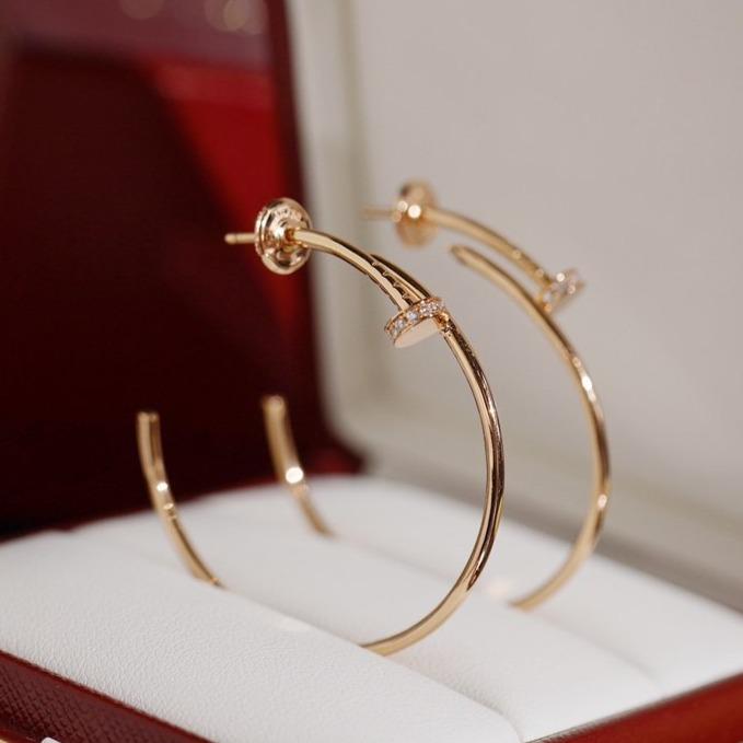 [Avelora Jewelry ]JUSTE EARRINGS DIAMONDS 1.8MM